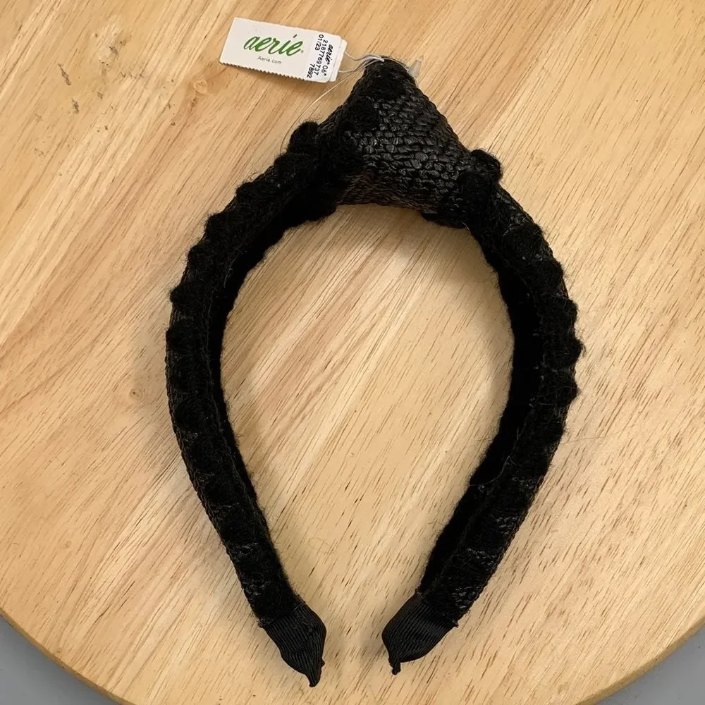 AERIE | OS CLASSIC CASUAL WOVEN HEADBAND | NWT